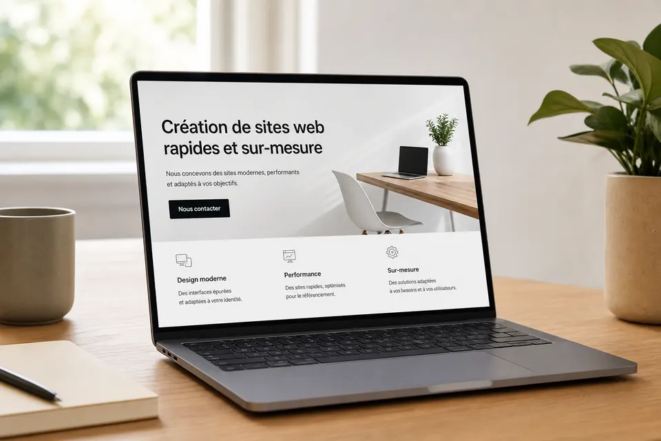 Illustration : Petit site statique