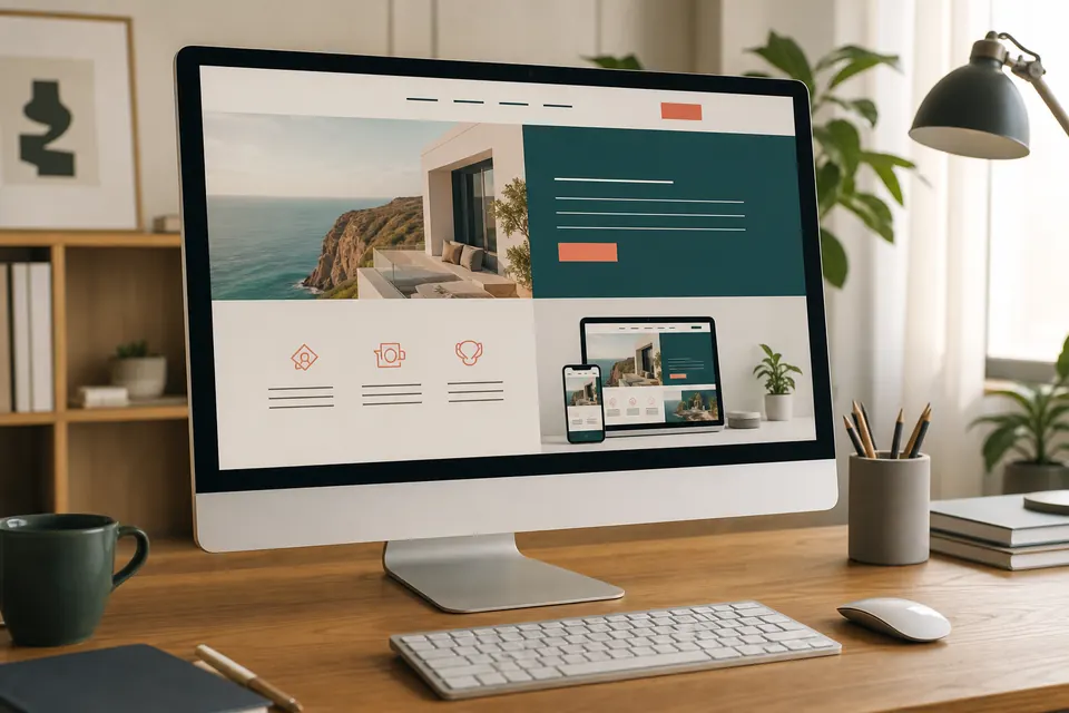 Illustration : Création de sites professionnels