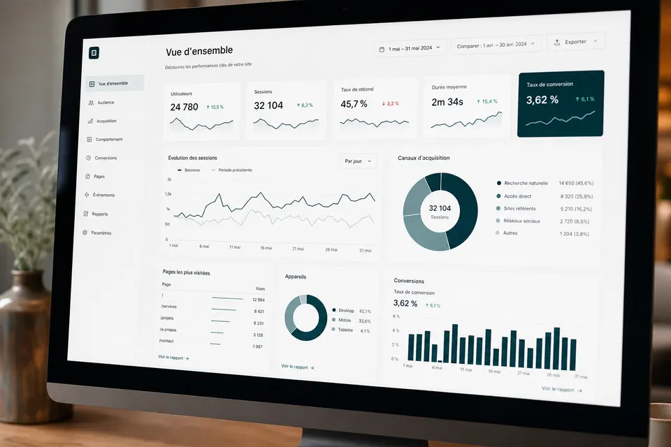Illustration : Statistiques et suivi